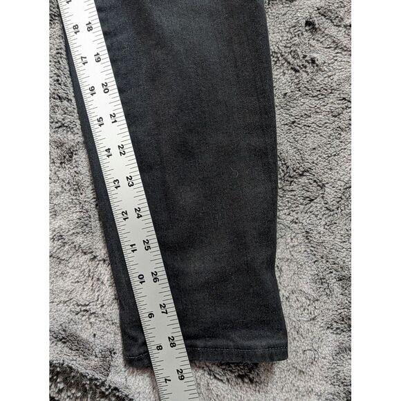 Madewell 9" High Rise Skinny Jeans Women's Size 29T Black - Picture 9 of 14